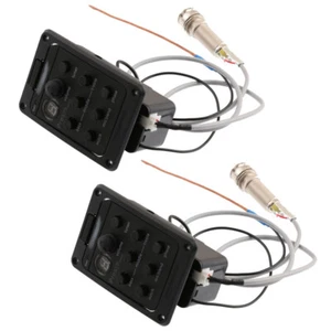 2 juegos de preamplificador de guitarra Presys Blend 301 modo doble ecualizador sintonizador pastilla piezoeléctrica ritmo de micrófono - Imagen 1 de 7