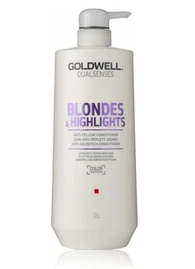 Goldwell Dualsenses  Blonde & Highlights Anti-Yellow Conditioner 33.8 oz - Picture 1 of 2