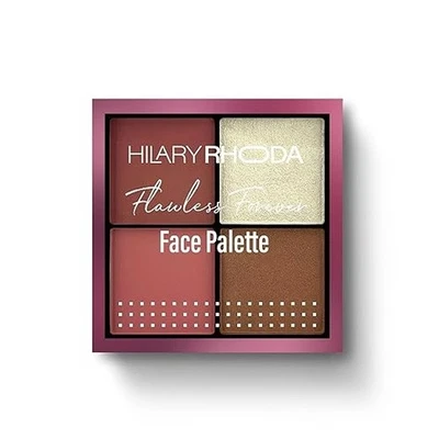 Hilary Rhoda Flawless Forever Face Palette | Highlighter, Contour & 2 Blushes |  - Image 1 of 4