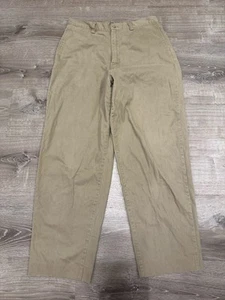 Vintage Polo Ralph Lauren Pants Mens Size 34 Beige Chino Trousers Made in USA - Picture 1 of 8