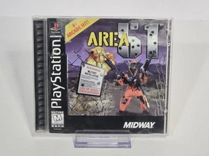 AREA 51 (Sony PlayStation 1, 1996) PS1 Black Label Tested - Picture 1 of 5