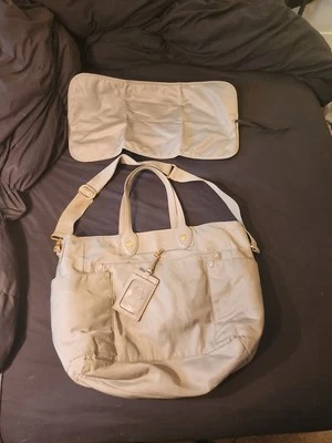 BOLSO BEBÉ MARC JACOBS COLOR TOPO CON CAMBIADOR🔥⛽️ Foto 1 de 4