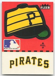 1982 Fleer Stickers Pittsburgh Pirates Cap (Red) ODDBALL! - Picture 1 of 2