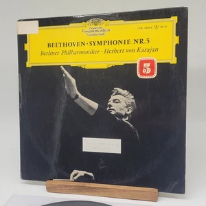 Beethoven Symphonie Nr 5 Herbert Von Karajan DGG 18804 Hi-Fi Mono German Import  - Picture 1 of 9