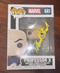 PATRICK STEWART SIGNED X-MEN PROFESSOR X FUNKO POP BAS BECKETT 641 - Picture 1 of 8