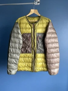 Nanga x Brain Dead Green Puffer Jacket Size Large New - Picture 1 of 10