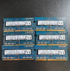 24GB (6 x 4GB) SK Hynix 4GB 1RX8 PC3L-12800S-11-13-B4 Laptop Memory - Picture 1 of 2