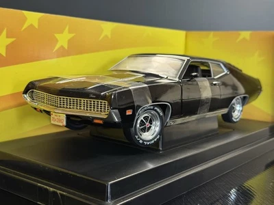 1970 Ford Torino GT Black 1/18 Ertl American Muscle HTF ! - Image 1 of 4