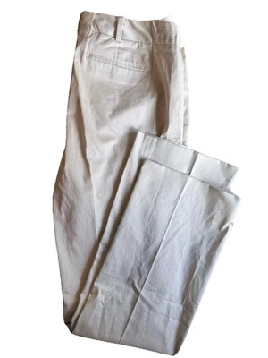 Pantalones de vestir Brooks Brothers para mujer 10 beige Lucía ajustados nuevos con etiquetas Foto 1 de 4