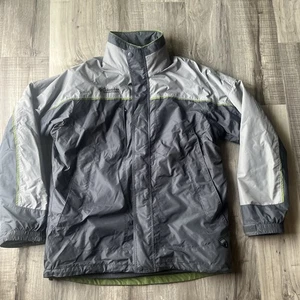 Columbia Jacket Mens Size Large Tall Interchange 3 in 1 Core Gray Winter Zip Up - Picture 1 of 9