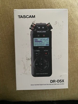  NEW Tascam DR-05X Stereo Handheld Digital Audio Recorder & USB Audio Interface - Image 1 of 2