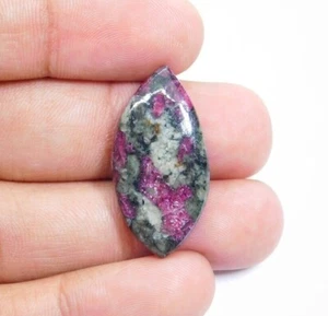 Top Pietra Preziosa Eudialyte 100% Naturale Cabochon Sciolta per Gioielli 22 Cts. ME-3734 - Foto 1 di 3