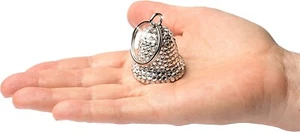 Sparkle Rider Motorcycle Ride Bell for Women Handcrafted with Swarovski Crystals - Bild 1 von 10