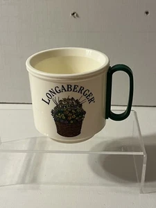 Tazza tazza da viaggio Longaberger Whirley in plastica made in USA - Foto 1 di 4