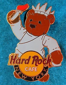 NEW YORK CITY MISS LIBERTY WITH TORCH HERRINGTON CITY BEAR Hard Rock Cafe PIN LE - Bild 1 von 1