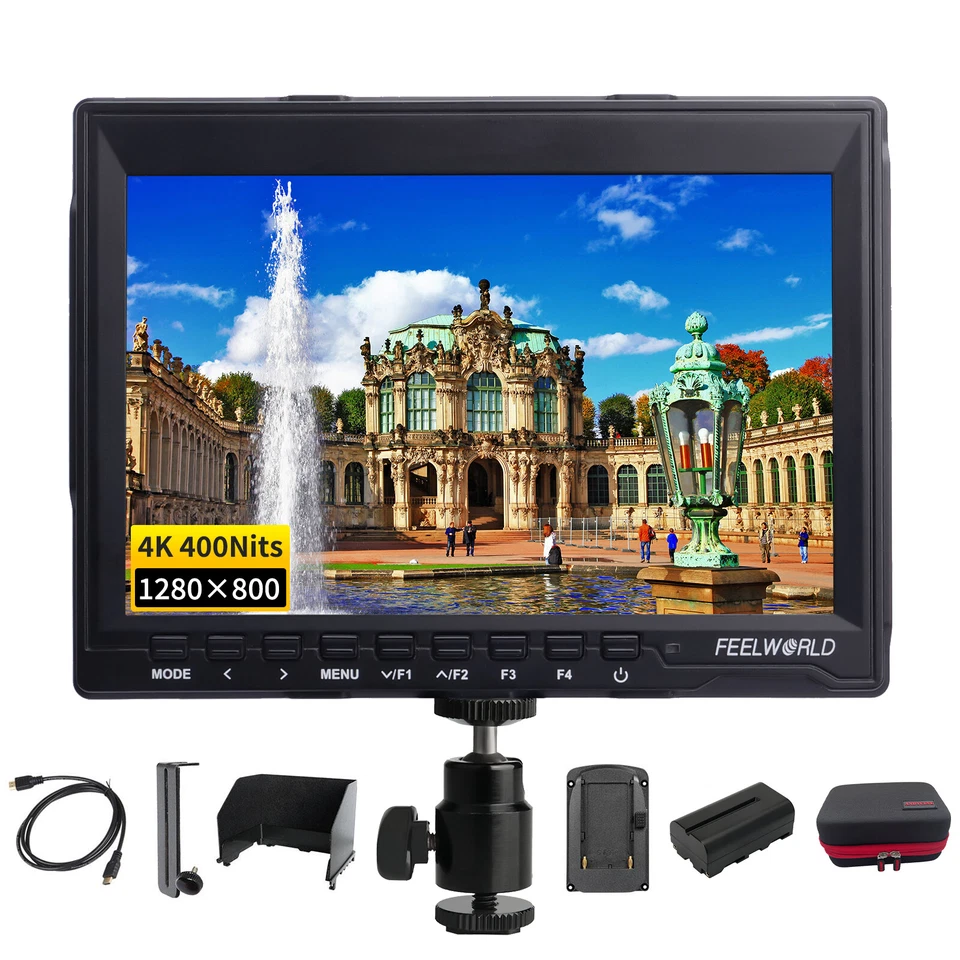 FW759 Video  7'' IPS LCD  1280*800 for DSLR  J1Q7 - Image 1 of 4