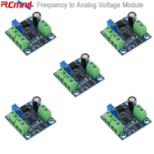 Placa convertidora de módulo de voltaje de frecuencia a analógico de 0-1 KHz a 0-10 V de 5 piezas - Imagen 1 de 3