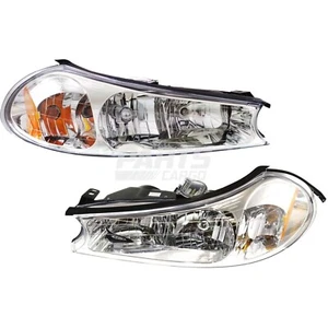 New Fits 1998-2000 Ford Contour Set Of 2 Left & Right Halogen Headlight Assembly - Picture 1 of 10