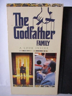 The Godfather Family A Look Inside 1991 VHS Movie Documentary, Paramount 12944 - Image 1 of 4