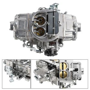 4 Barrel 650 CFM Brawler Double-Pumper Carburetor Electric Choke BR-67255 - Picture 1 of 13