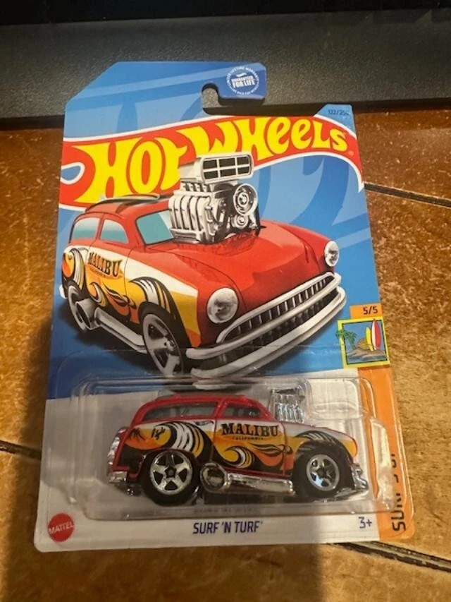 2023 Hot Wheels Surf's Up Surf 'N Turf #122 Red - Image 1 of 1