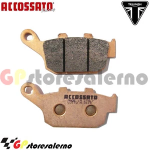 AGPP89ST PASTIGLIE SINTERIZZATE POST ACCOSSATO TRIUMPH 675 STREET TRIPLE 2010 - Picture 1 of 1