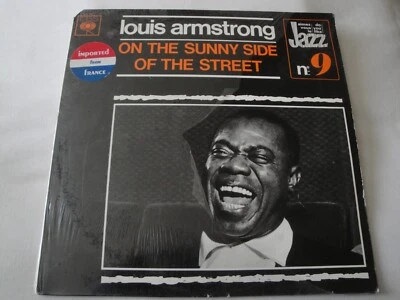 on the sunny side of the street LOUIS ARMSTRONG VINYL LP ALBUM FRANCE IMPORT - Image 1 of 2