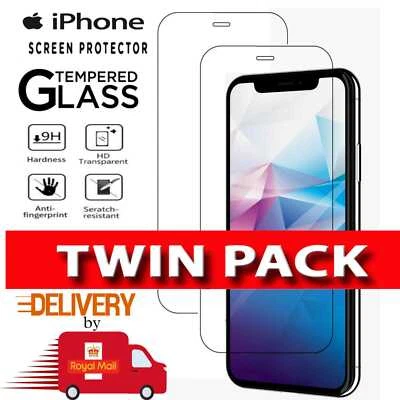 Tempered glass Screen Protector For iPhone 16 15 Pro Max 17 Pro Protection Guard - Image 1 of 4