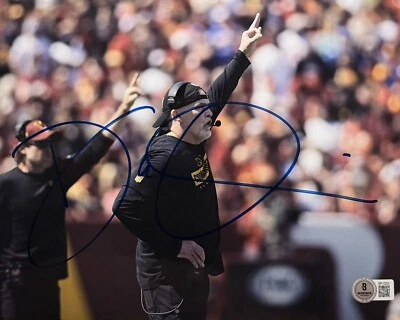 Dan Quinn Signed Autographed Washington Commanders 8x10 Photo Beckett COA - Image 1 of 2