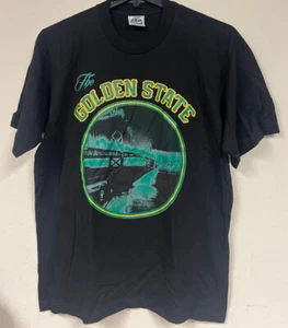 The GOLDEN STATE T-shirt, Picture OF GOLDEN STATE BRIDGE With OAKLAND A's Color - Picture 1 of 6
