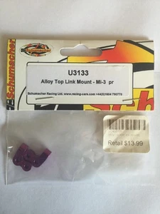 Schumacher Racing Alloy Top Link Mount For Mi-3 U3133 MEGA REDUCTION! - Picture 1 of 4