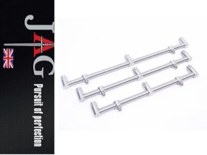 JAG 3 rod fixed snag buzz bars 316 Stainless steel *ALL SIZES* carp fishing - Picture 1 of 2