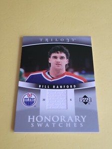 BILL RANFORD - 2006-07 UPPER DECK TRILOGY HONORARY SWATCHES JERSEY CARD