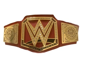 WWE Mattel Red Universal Championship Toy Replica Belt Kids 2016 (Pre-Owned) - Picture 1 of 12