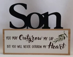 Son Table Top Sign Plaque - Picture 1 of 1