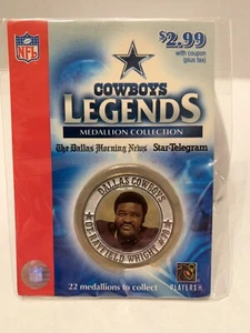 Dallas Cowboys Legends Medaillon SELTEN Neu im Paket Rayfield Wright #70 - Bild 1 von 1