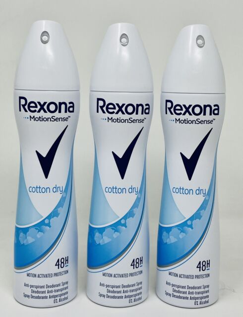 Rexona Women Cotton Antiperspirant Deodorant Spray (150ml)