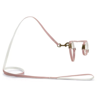 Designed by Lotte Nylon Katzengeschirr Virante rosa 27-45cm für Katzen - Bild 1 von 2