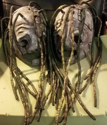 Slipknot style  Ghost Glow latex mask sublime1327  HALLOWEEN fetish sheriffian - Image 1 of 4