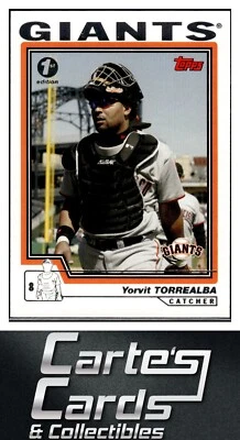Yorvit Torrealba 2004 Topps 1st Edition #470 San Francisco Giants - Image 1 of 2