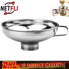 Trichter Edelstahl Marmelade Breiter Öffnung Einkochtrichter Mit Griff Für Öl