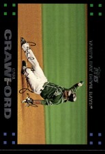 2007 TOPPS CARL CRAWFORD TAMPA BAY DEVIL RAYS #189