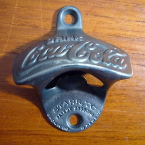 Coca- Cola Wall Mount Starr X Pat Apr 1925 #50 Made USA Brown CO. COKE Vintage - Picture 1 of 5