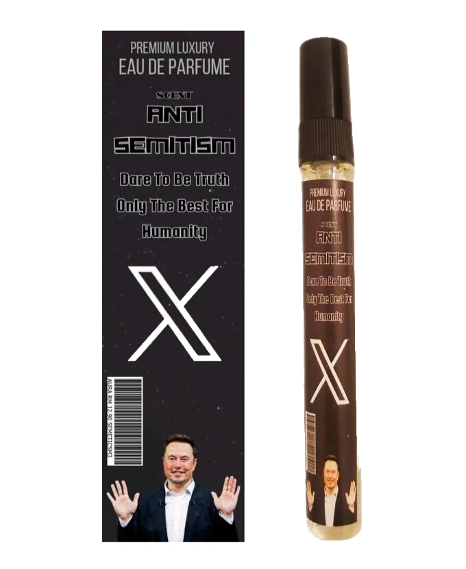 Elon Musk Antisemitismo Eau De Perfume Para Hombres Solo Lo Mejor Para La Humanidad Foto 1 de 4