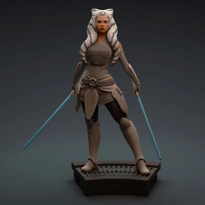 Ahsoka Tano Star Wars (3D) 1:8/1:10/1:12 Scale Printed Model Kit - Image 1 of 4