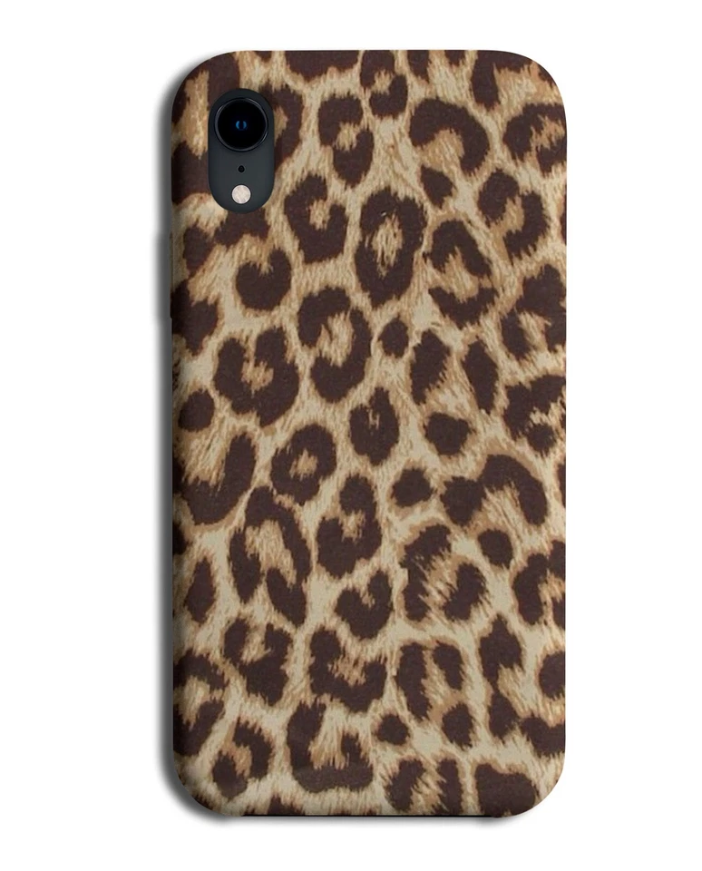 Leopard Print Phone Case Cover | Effect Style Design Orange Skin Gift a868 — 第 1/1 张图片