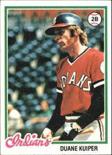 1978 Topps Baseball Card #332 Duane Kuiper - NM