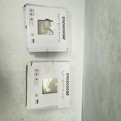 STICKGOO Peel and Stick Backsplash 20-Sheet Edge with Metal Gold Tile Set Decor - Image 1 of 4