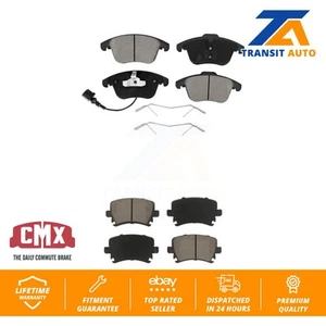 Front Rear Ceramic Brake Pads Kit For Volkswagen Tiguan Audi Q3 Quattro Limited - Picture 1 of 1