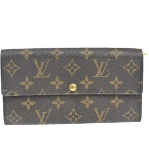 LOUIS VUITTON Portefeuille Sarah Long Bifold Wallet Monogram BN M61734 67CA384 - Picture 1 of 13
